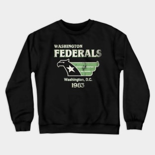 Federals 1983 football Crewneck Sweatshirt